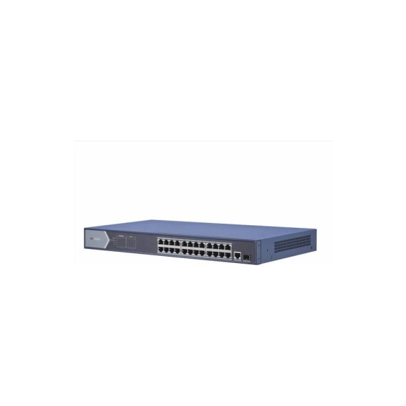 24-х портовый неуправляемый коммутатор Hikvision DS-3E0526P-E/M АН5023970