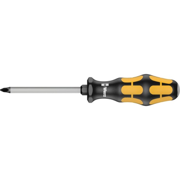Силовая крестовая отвертка Wera, SPZ 2x100 мм, WE-017052