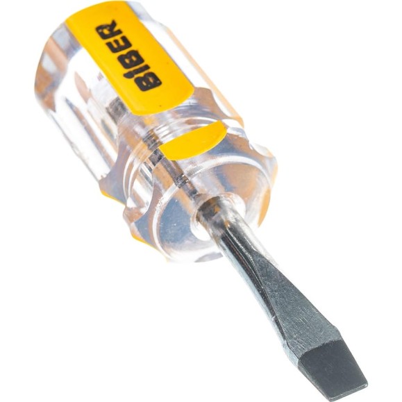 Отвертка SL 6х38мм Biber Стандарт 85579 тов-079489