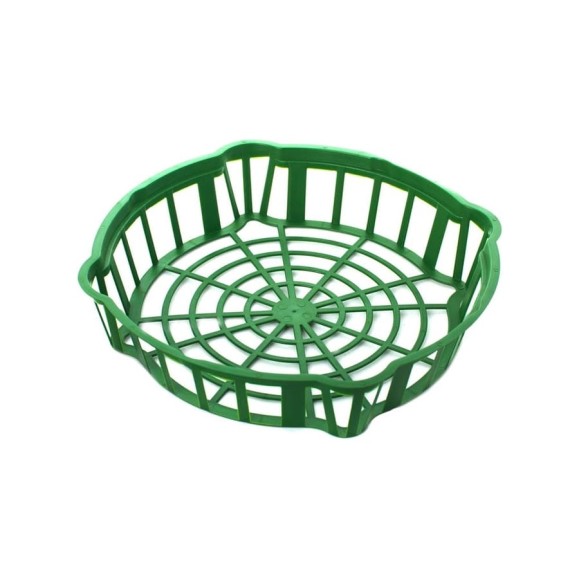 Корзина для луковичных FormPlastic FORM 1250 овальная, 20х6 см, зеленая 002699