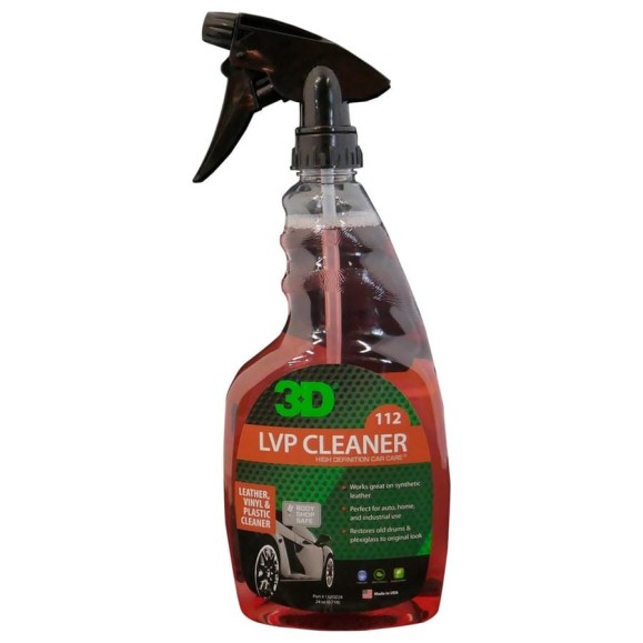 Очиститель кожи, винила и пластика 3D LVP Cleaner 112OZ24 0.71 л 020509 Очиститель кожи, винила и пластика 3D LVP Cleaner 112OZ24 0.71 л 020509