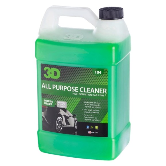 Универсальный очиститель салона 3D All Purpose Cleaner 104G01 3.78 л 020487 Универсальный очиститель салона 3D All Purpose Cleaner 104G01 3.78 л 020487