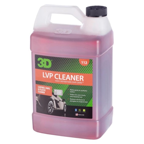Очиститель кожи винила и пластика 3D LVP Cleaner 112G01 3.78 л 020510
