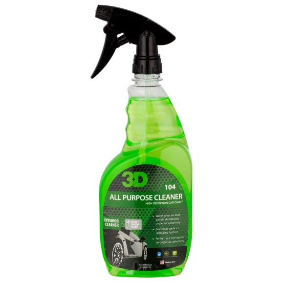 Универсальный очиститель салона 3D All Purpose Cleaner 104OZ24 0.71 л 020486 Универсальный очиститель салона 3D All Purpose Cleaner 104OZ24 0.71 л 020486
