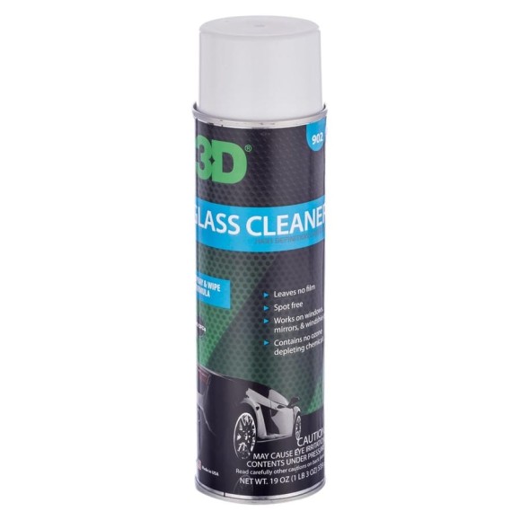 Очиститель стекол 3D Glass Cleaner Aerosol 902 аэрозоль, 539 г 020619