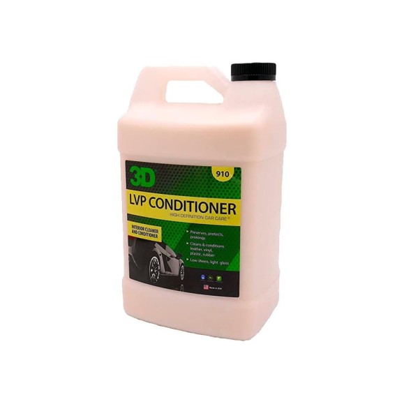 Кондиционер для кожи, винила и пластика 3D LVP Conditioner 910G01 3.78 л 020625 Кондиционер для кожи, винила и пластика 3D LVP Conditioner 910G01 3.78 л 020625