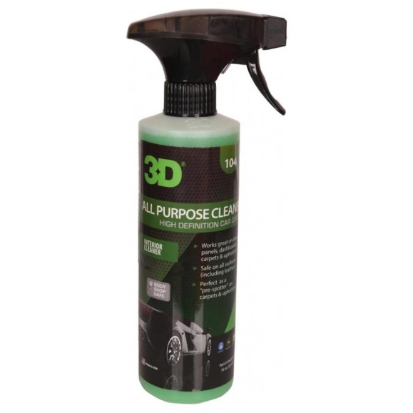 Универсальный очиститель салона 3D All Purpose Cleaner 104OZ16 0.48 л 020843 Универсальный очиститель салона 3D All Purpose Cleaner 104OZ16 0.48 л 020843