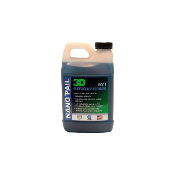 Очиститель стекол 3D Super Glass Cleaner 9001OZ64 концентрат, 1.89 л 020612 Очиститель стекол 3D Super Glass Cleaner 9001OZ64 концентрат, 1.89 л 020612