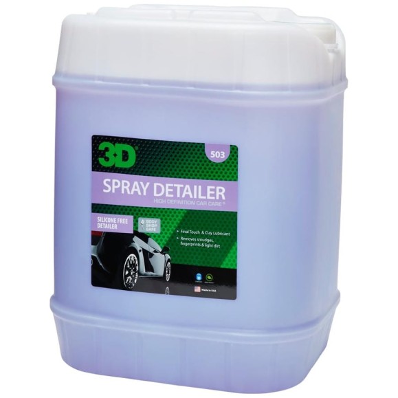 Очиститель ЛКП 3D Spray Detailer 503G05 без силикона, 18.93 л 020568 Очиститель ЛКП 3D Spray Detailer 503G05 без силикона, 18.93 л 020568
