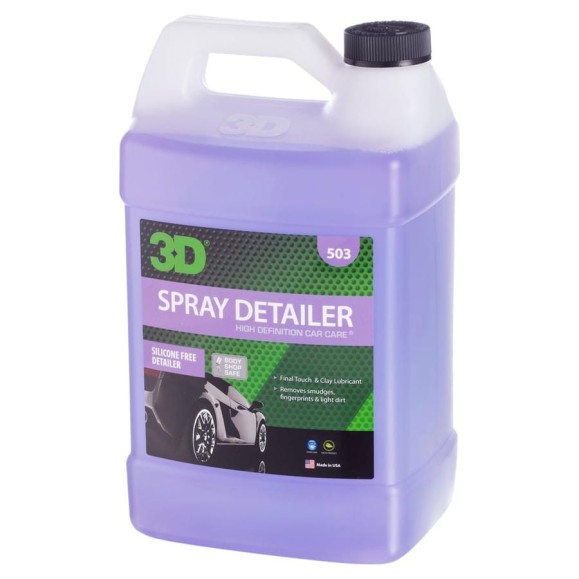 Очиститель ЛКП 3D Spray Detailer 503G01 без силикона, 3.78 л 020567