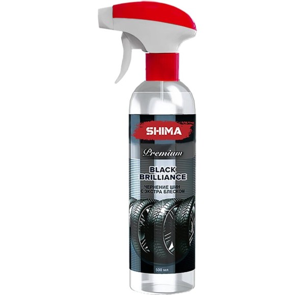 Чернитель шин с экстра-блеском SHIMA PREMIUM BLACK BRILLIANCE 500 мл 4631111103357 Чернитель шин с экстра-блеском SHIMA PREMIUM BLACK BRILLIANCE 500 мл 4631111103357
