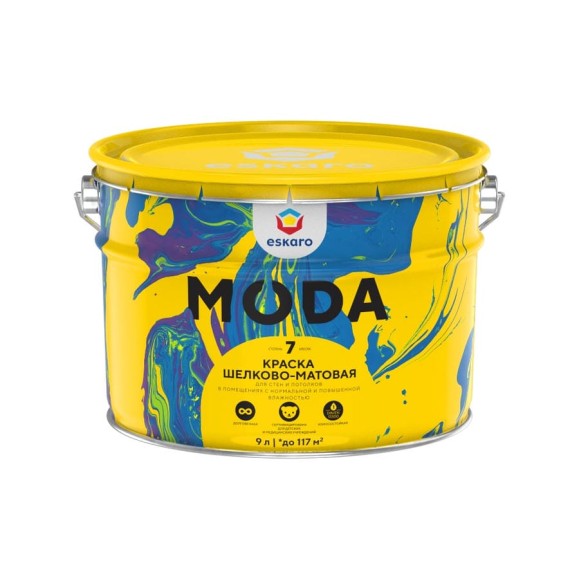 Краска Eskaro MODA 7, 9 л K0216 Краска Eskaro MODA 7, 9 л K0216