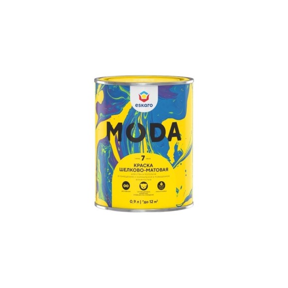 Краска Eskaro MODA 7, 0.9 л K0214 Краска Eskaro MODA 7, 0.9 л K0214