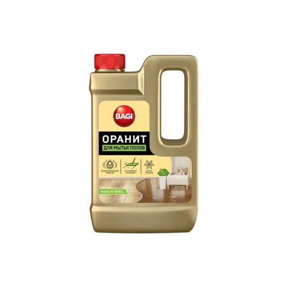 Концентрированное средство для мытья и ухода за всеми видами напольных покрытий Bagi ОРАНИТ 550 мл 1015024140
