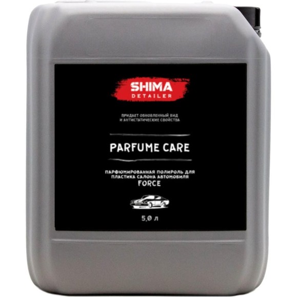 Парфюмированный матовый полироль для пластика SHIMA DETAILER PARFUME CARE FORCE 5л 4603740921565 Парфюмированный матовый полироль для пластика SHIMA DETAILER PARFUME CARE FORCE 5л 4603740921565