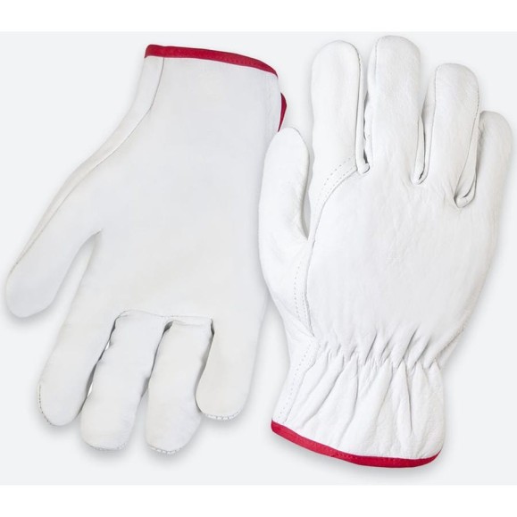Кожаные рабочие перчатки монтажника Jeta Safety, размер 9/L, JLE421-9/L
