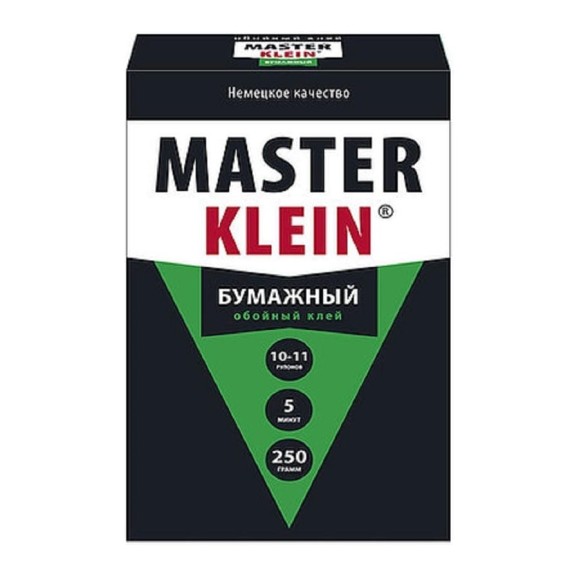 Обойный клей для бумажных обоев Master Klein 250 гр жест. пачка 11605689 Обойный клей для бумажных обоев Master Klein 250 гр жест. пачка 11605689