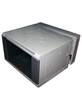 Настенный шкаф TWT 3-секционный, 22U 600x600, металлическая дверь, I CBW3-22U-6x6-M