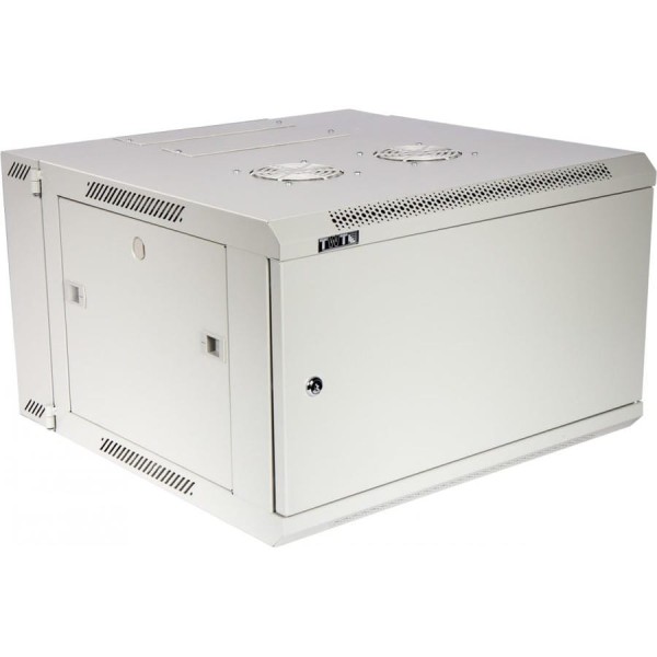 Настенный шкаф TWT серии Pro, 3-секционный, 15U 600x600, металлическая дверь, I CBW3M-15U-6x6-GY
