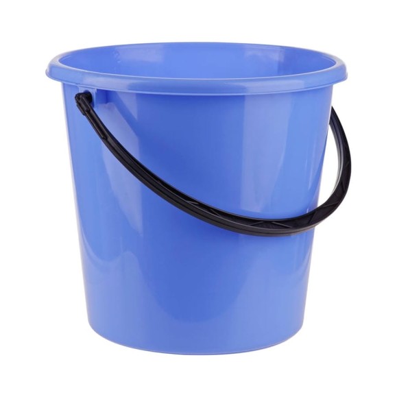 Пластиковое пищевое ведро OfficeClean голубое, 12 л 299880