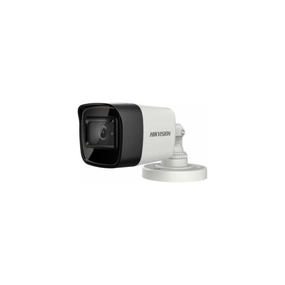 Уличная компактная цилиндрическая HD-TVI камера с EXIR-подсветкой до 30м Hikvision DS-2CE16H8T-ITF 6mm 5Мп АВ5017766