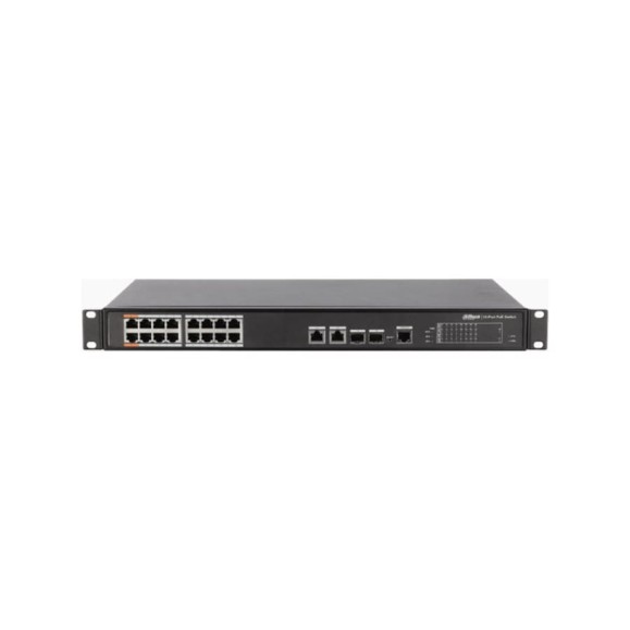 Коммутатор Dahua Ethernet, PoE DH-PFS4218-16ET-190 УТ-00011964 Коммутатор Dahua Ethernet, PoE DH-PFS4218-16ET-190 УТ-00011964