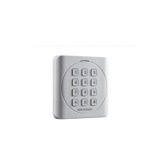 Считыватель карт Mifare Hikvision с механической клавиатурой DS-K1801MK 15443