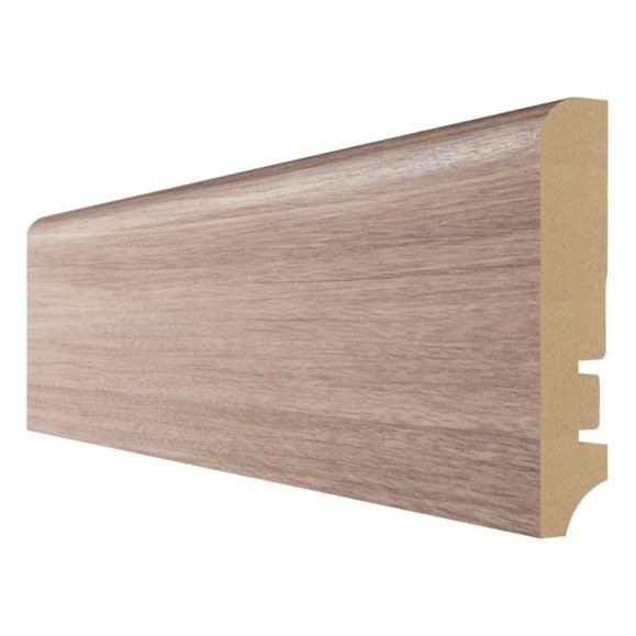 Плинтус Aktuell Design (16x81x2400 мм; МДФ; Орех роллс) Hannahholz AD 81402.05