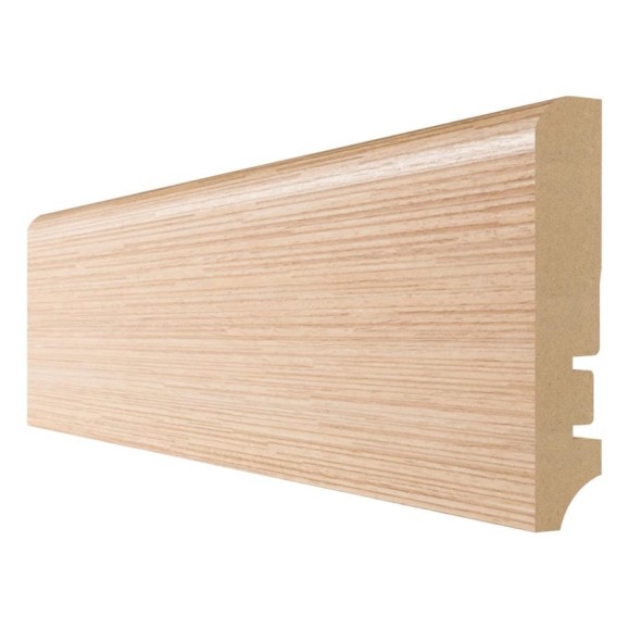 Плинтус Aktuell Design (16x81x2400 мм; МДФ; Кобики ваниль) Hannahholz AD 81402.07