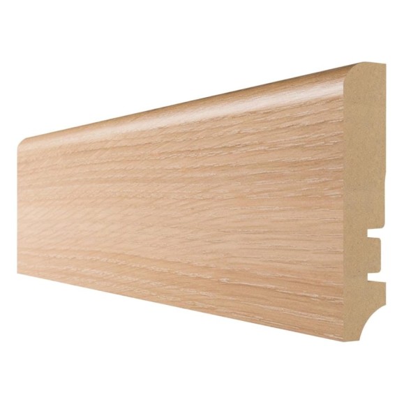 Плинтус Aktuell Design (16x81x2400 мм; МДФ; Дуб опак) Hannahholz AD 81402.10