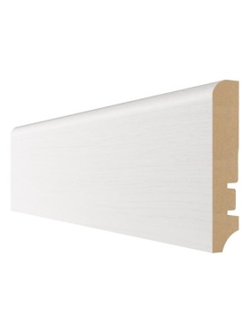 Плинтус Aktuell Design (16x81x2400 мм; МДФ; Дуб Джок Стрейтч белый) Hannahholz AD 81402.33