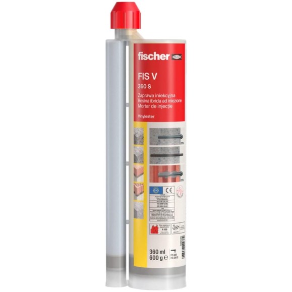 Fischer FIS V 360 S ИНЪЕКЦИОННЫЙ СОСТАВ 1 шт. 559432 Fischer FIS V 360 S ИНЪЕКЦИОННЫЙ СОСТАВ 1 шт. 559432