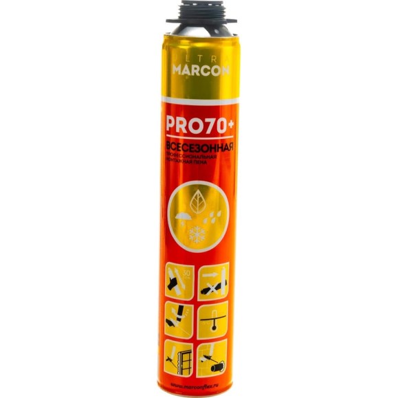 Всесезонная профессиональная монтажная пена MARCON PRO 70+ PM.PROF.MAR.PRO.70.VS