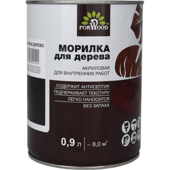 Морилка Forwood ВД-АК 21 эбеновое дерево 0,9 л 145390