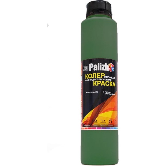 Колеровочная краска Palizh В/Д №514 темно-зеленый, 0,75 л 11606001