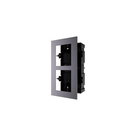 Монтажная рамка Hikvision DS-KD-ACF2/Plastic на 2 модуля, врезная, с пластиковым монтажным основанием АД5018770 Монтажная рамка Hikvision DS-KD-ACF2/Plastic на 2 модуля, врезная, с пластиковым монтажным основанием АД5018770