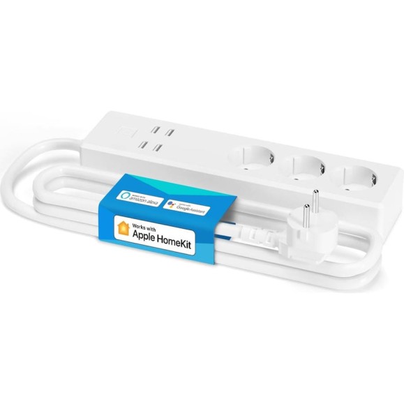 Умный сетевой фильтр Meross Smart WiFi Power Strip MSS425EHK/EU