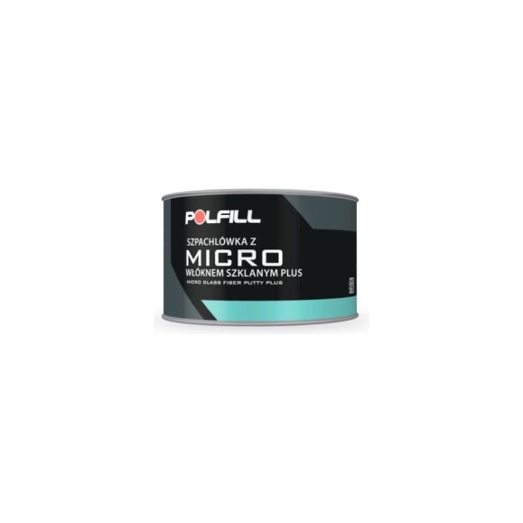 Шпатлевка со стекловолокном POLFILL MICRO PLUS 500 г 13-000012