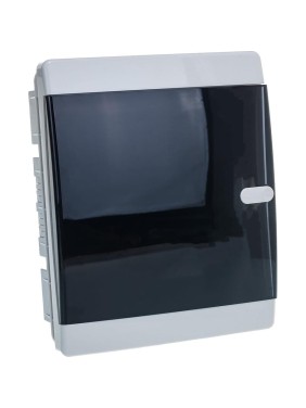 Встраиваемый щит Tekfor 18 модулей, IP41, прозрачная черная дверца CVK 40-18-1 01-05-007