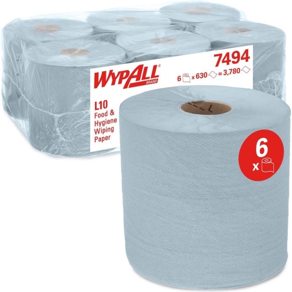 Протирочный материал для пищевой промышленности и общей очистки Kimberly-Clark WypAll L10 7494