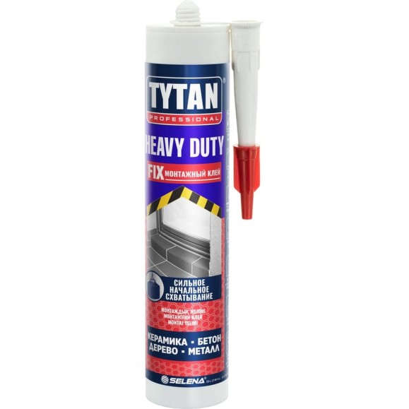 Монтажный клей TYTAN PROFESSIONAL HEAVY DUTY каучуковый 310мл 62963 44015