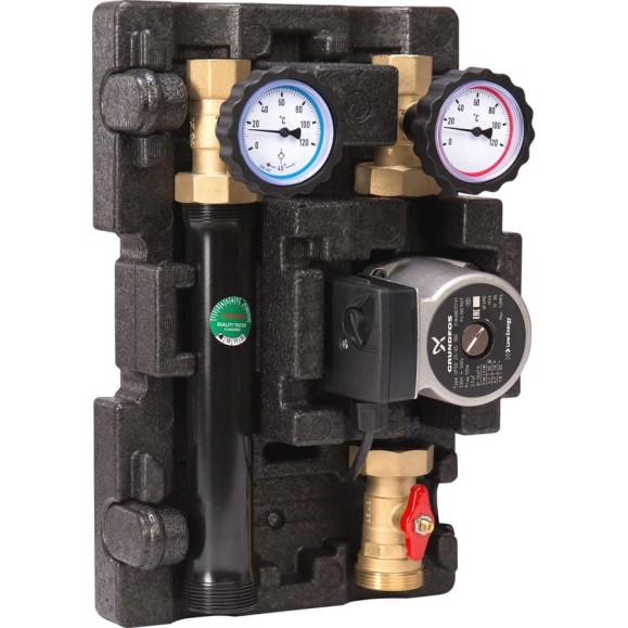 Насосный модуль Huch EnTec ECO 2 DK DN32 с насосом Grundfos UPS 32-60 101.30.032.01 GF Насосный модуль Huch EnTec ECO 2 DK DN32 с насосом Grundfos UPS 32-60 101.30.032.01 GF