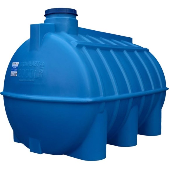 Транспортировочная овально-горизонтальная емкость AQUAPLAST 2000 л 4630017952076 Транспортировочная овально-горизонтальная емкость AQUAPLAST 2000 л 4630017952076