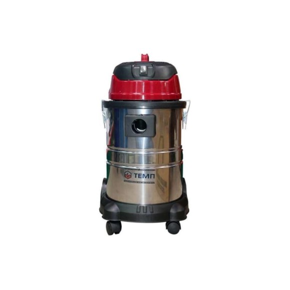 Пылеводосос ТЕМП 30 л, нержавеющая сталь 220V 1200W TVC30