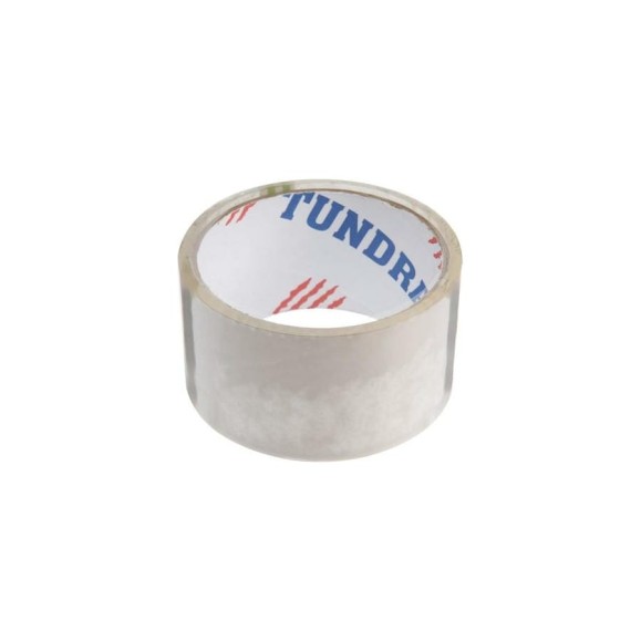 Прозрачная клейкая лента TUNDRA 40 мкм, 48 мм х 23 м 6971687
