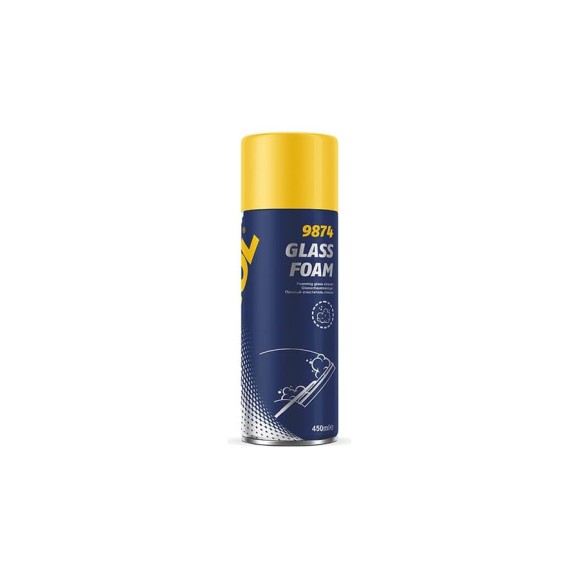 Очиститель пенный  для стекол MANNOL GLASS FOAM 450 мл 2487