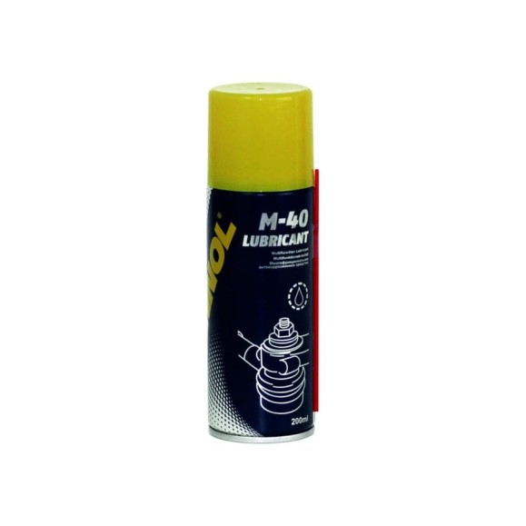 Антикоррозийное очищающее средство MANNOL M-40 LUBRICANT, 200 мл 2113 Антикоррозийное очищающее средство MANNOL M-40 LUBRICANT, 200 мл 2113