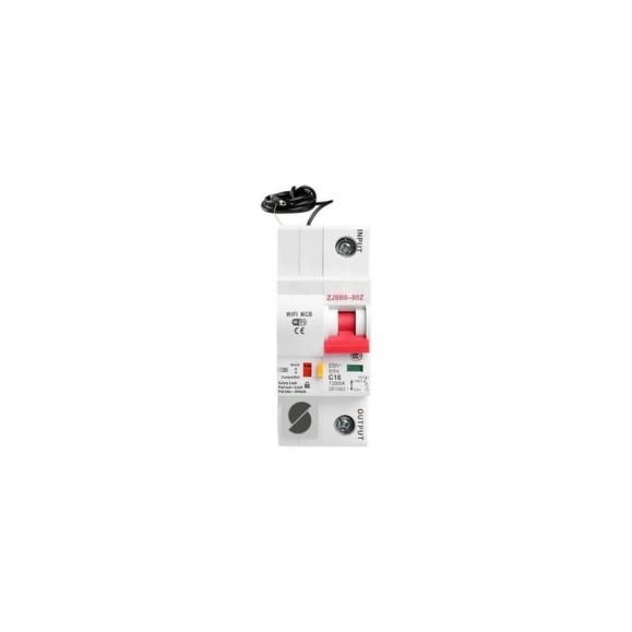 Умный автоматический однополюсной выключатель Sibling Powerswitch-A16 00-00003051