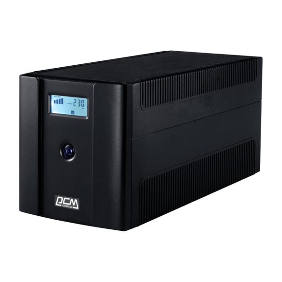 Источник бесперебойного питания Powercom Raptor, OffLine, 1025VA/615W, Tower, Schuko RPT-1025AP LCD