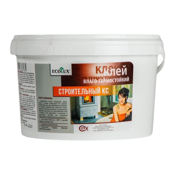 Строительный клей ECOLUX КС 7 кг 4607133681692